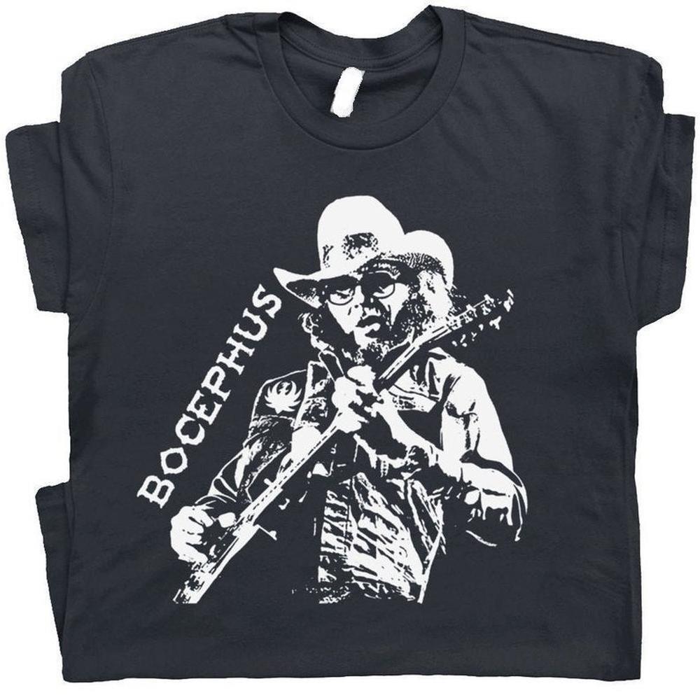 Bocephus Outlaw Country Music T Shirt 80S Vintage Country Concert Band Shirt